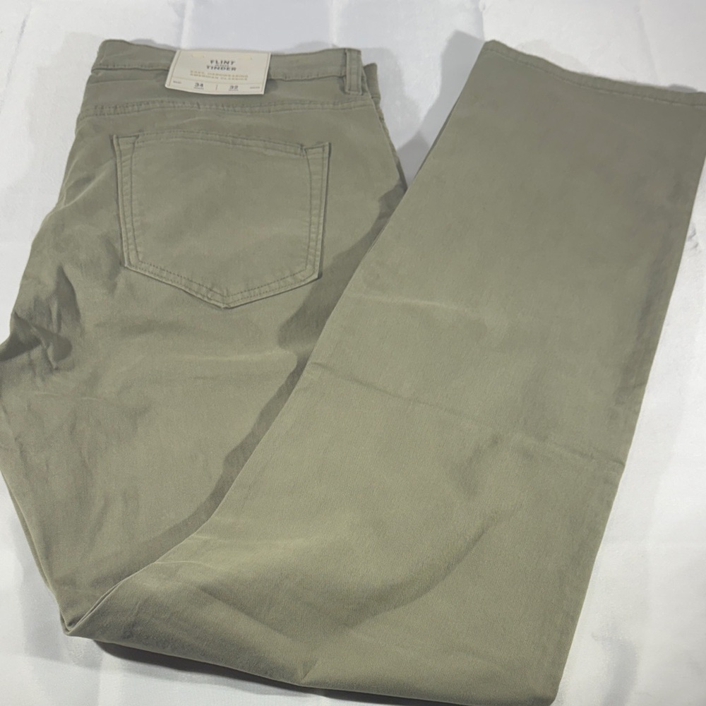 Flint and tinder Khaki Straight-Leg Pants